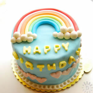 蛋糕��-魅力彩虹